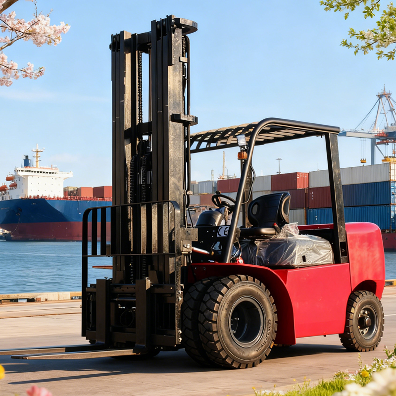 Heavy Duty 8 Ton Diesel Forkli - огляд і ціна Heavy Equipment Lift